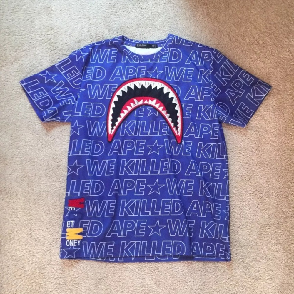 Bape Shirt, Purple Camo
